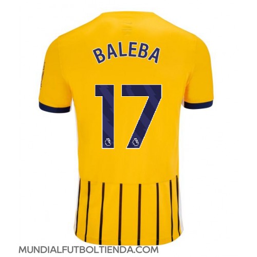 Camiseta Brighton Carlos Baleba #17 Tercera Equipación Replica 2025-26 mangas cortas